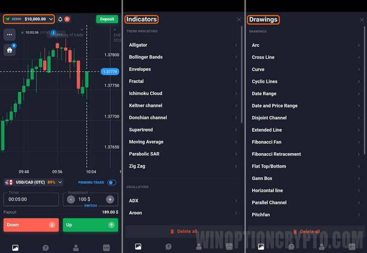 mobile app for quotex