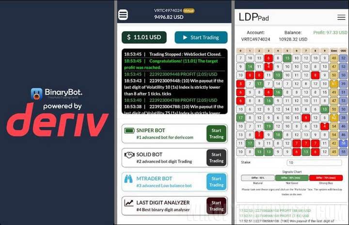 mobile app from Deriv