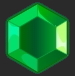 Green crystal