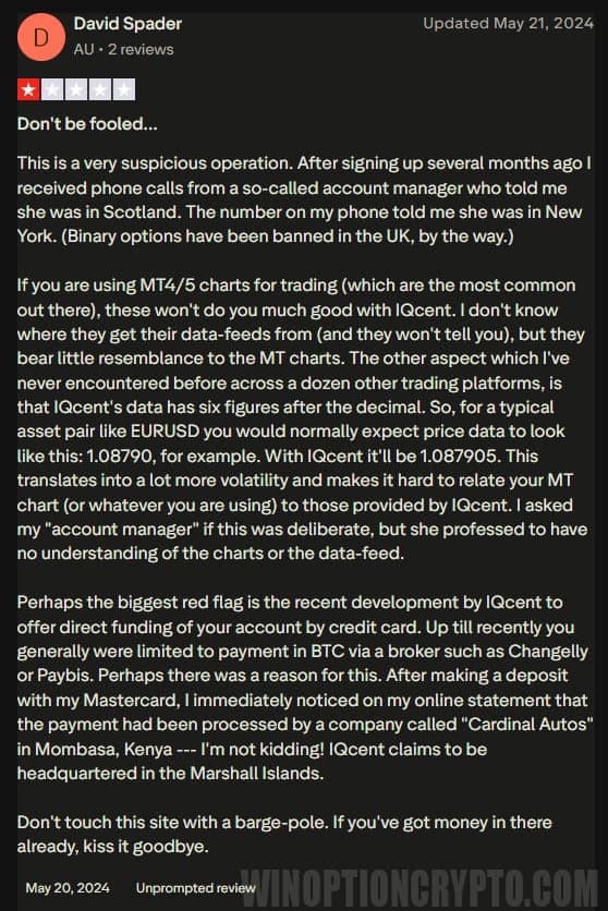 traders reviews about iqcent