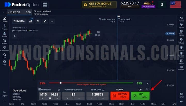 buying a call or put option