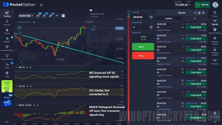 Analysis using indicators