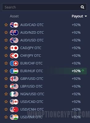 currency pairs pocket