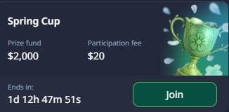 Pocket Option Spring Cup tournament