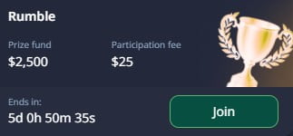 Pocket Option Daily Cash tournament
