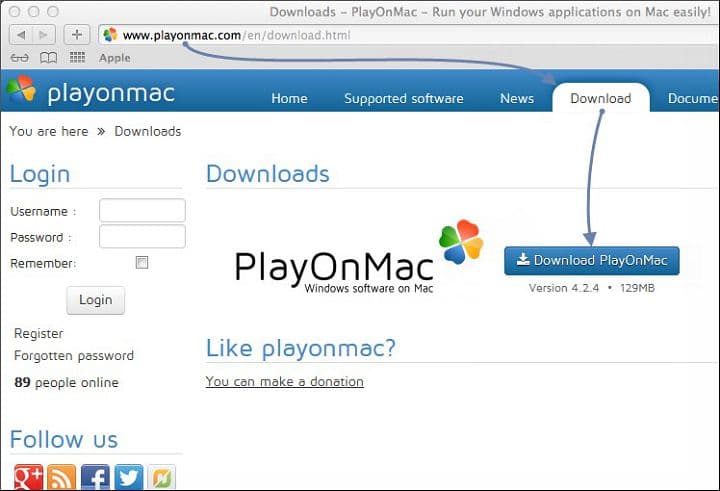 Download PlayOmMac