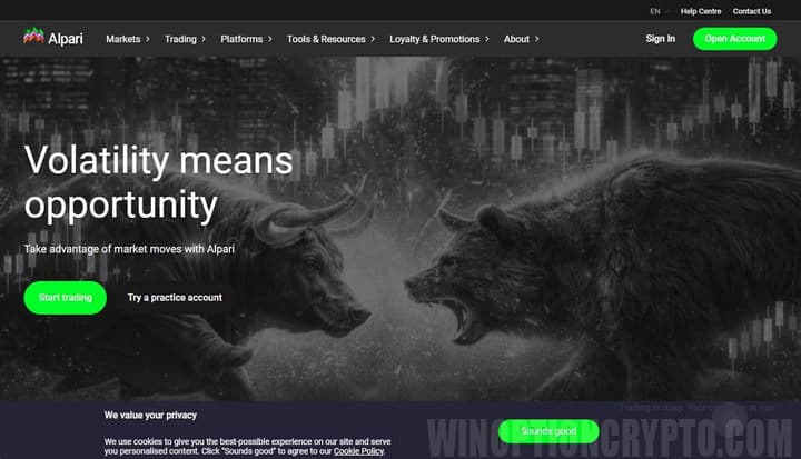 Alpari demo account registration