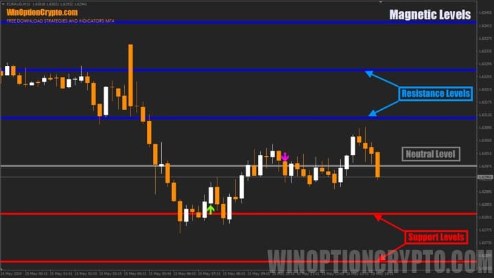 principle of operation of the indicator for binary options magnetic levels