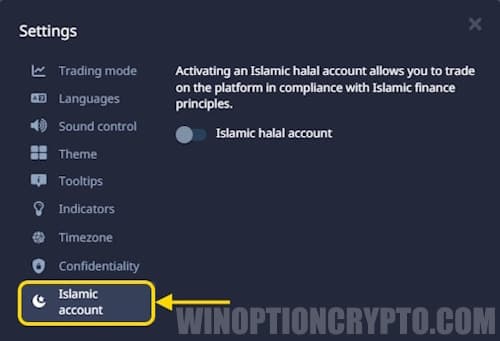 Set Up Islamic Account