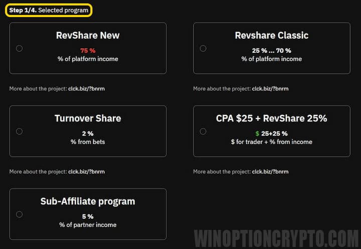 choosing an affiliate program