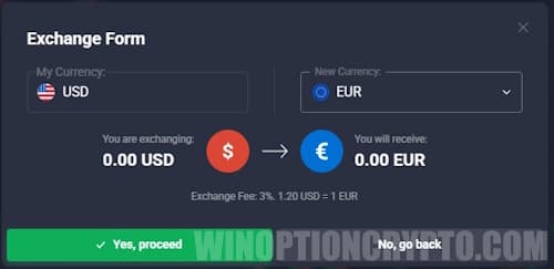 change dollars to euros