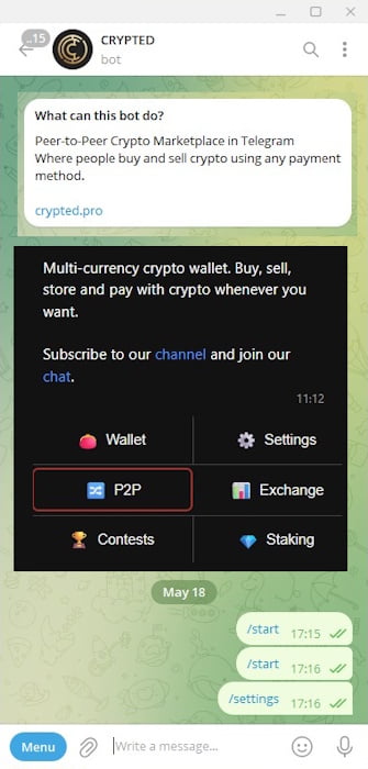 crypted wallet
