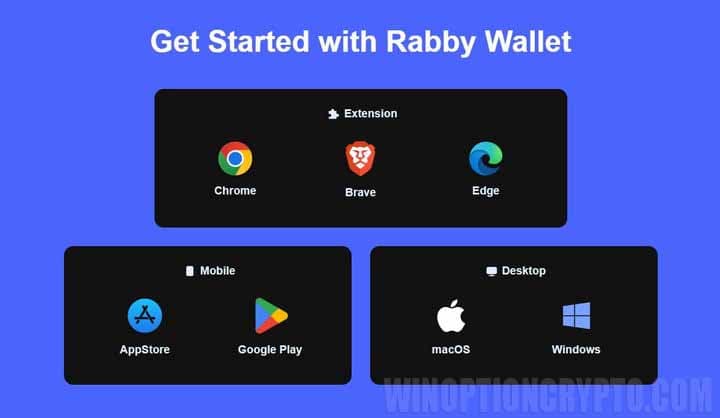 Rabbit Wallet types and formats