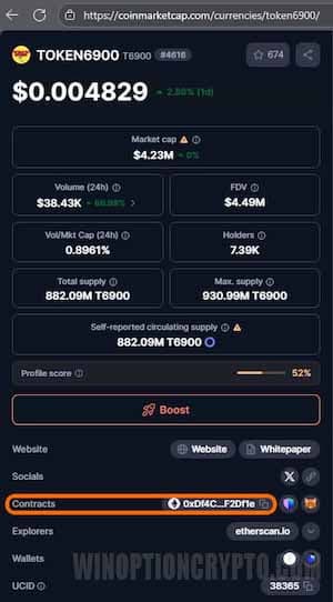 verification of tokens and projects