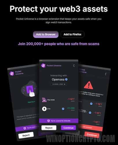 using Pocket Universe