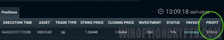Transaction example photo
