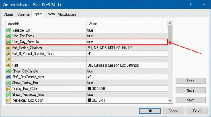 Strategy settings for binary options M5 Scalping